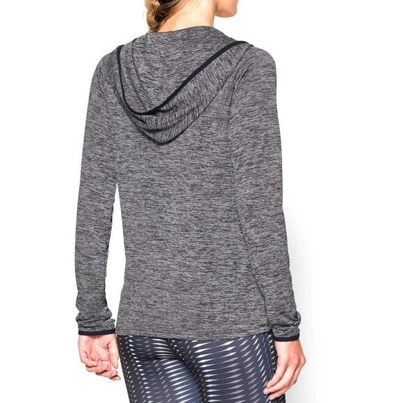 Under Armour Grey Tech Hoodie Size Medium - Picture 2 of 14